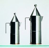 Officina Alessi "La Conica" Espresso coffee maker designed by Aldo Rossi
