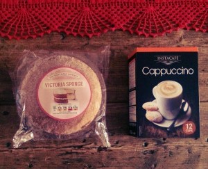 cake and coffee crop